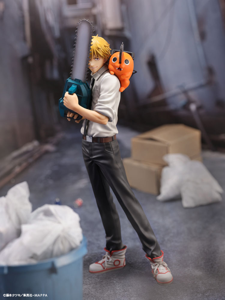 S-FIRE CHAINSAW MAN Figure Denji ＆ Pochita