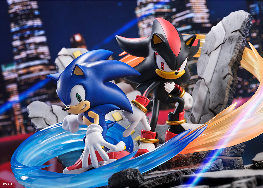 Sonic Adventure 2; Sonic & Shadow Full Figure Revealed By S-FIRE - Noisy  Pixel