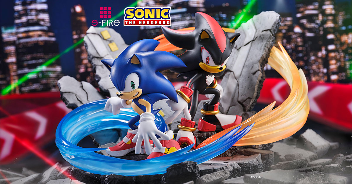 Boneco Shadow - Sonic The Hedgehog - Sega - Fun